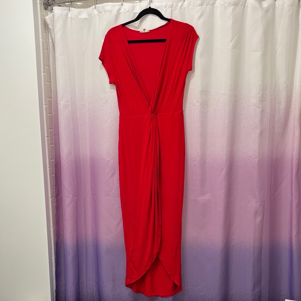 Rolla Coster Vibrant Red maxi Dress